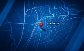 Karte der Region Northeim