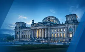 Reichstagsgebäude in Berlin